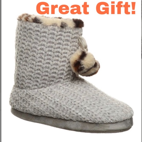 NIB Bearpaw knits slipper boot -XL - Picture 1 of 7